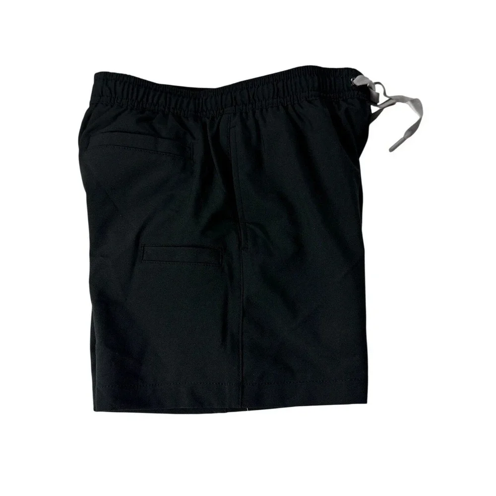 Huk Pursuit Volley Youth Medium Black Fishing Swim Shorts Boardshorts NWT